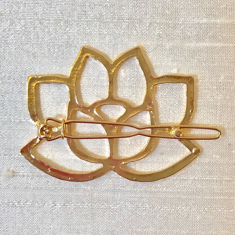 ✨Golden Lotus Hair Clip✨ - Picture 7 of 8